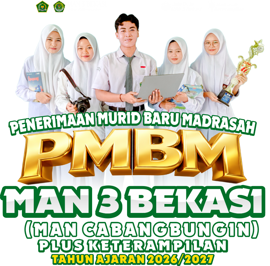 Banner PMBM MAN 3 Bekasi